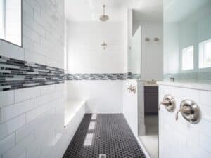 New luxury home beautiful bathroom